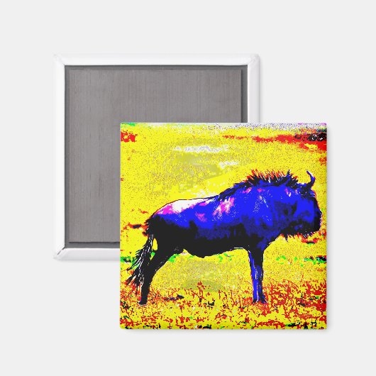 Wilderbeast Magnet (Vorderseite/Rückseite)