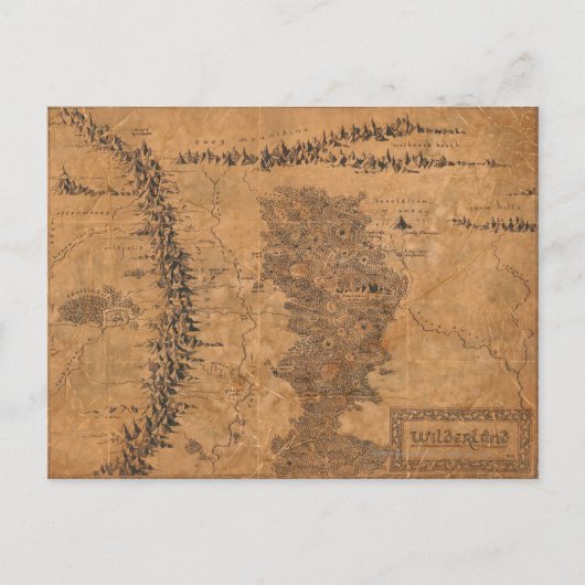 Wilderland Postkarte (Vorderseite)