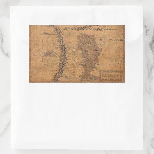 Wilderland Rechteckiger Aufkleber (Tasche)