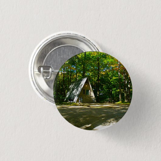 Wilderness-A-Frame-Camping am Campground Button (Vorne & Hinten)