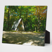 Wilderness-A-Frame-Camping am Campground Fotoplatte (Seite)