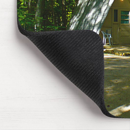 Wilderness-A-Frame-Camping am Campground Mousepad (Ecke)