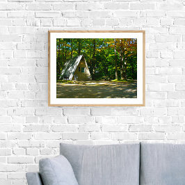 Wilderness-A-Frame-Camping am Campground Poster