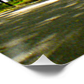 Wilderness-A-Frame-Camping am Campground Poster (Ecke)