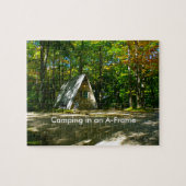 Wilderness-A-Frame-Camping am Campground Puzzle (Horizontal)
