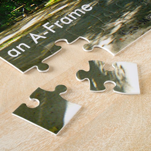 Wilderness-A-Frame-Camping am Campground Puzzle (Seite)