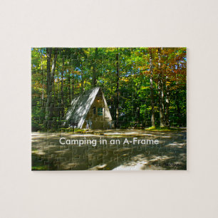 Wilderness-A-Rahmen-Camping im Campingplatz Puzzle