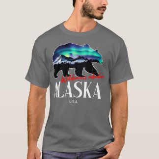 Wilderness Abenteuer Alaska USA Hemd T-Shirt