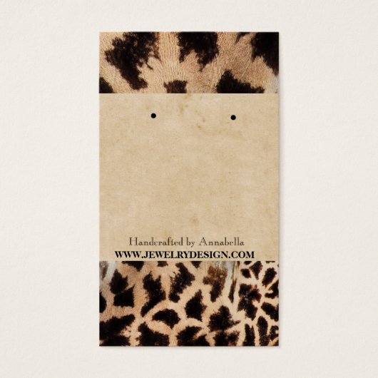 Wilderness African Style Earring Holder Juwelier (Vorderseite)