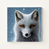 Wilderness Artic Fox Notizblock (Rückseite)