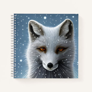Wilderness Artic Fox Notizblock