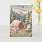 Wilderness Birthday Adventure Karte (Gelbe Blume)
