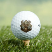 Wilderness-Buck-Tarnmuster-Golfball Golfball (Insitu T-Shirt)