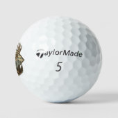 Wilderness-Buck-Tarnmuster-Golfball Golfball (Logo)