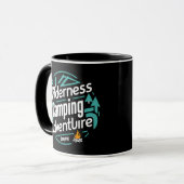 Wilderness Camping Adventure, Summer Camp Tasse (Vorderseite Links)