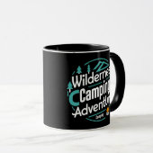 Wilderness Camping Adventure, Summer Camp Tasse (VorderseiteRechts)