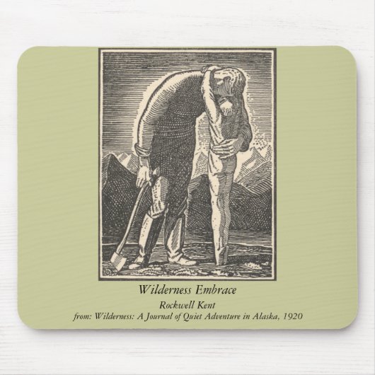 Wilderness Embrace Mousepad (Vorne)