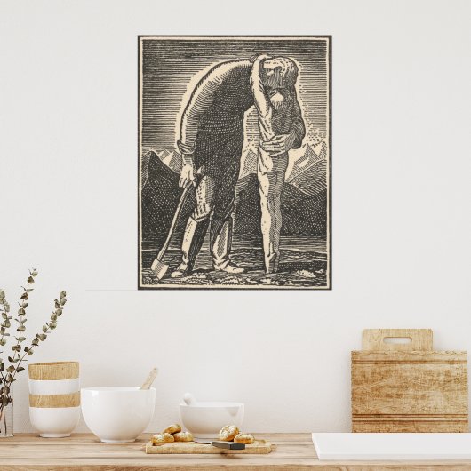 Wilderness Embrace Poster (Küche)