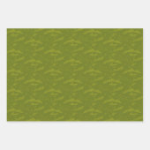 Wilderness Lachs Angelboot Wilderness See Sport 2 Geschenkpapier Set (Vorderseite)