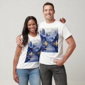 Wilderness Mountain View Foto T - Shirt (Unisex)