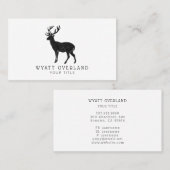 Wilderness Naturalist Wanderführer Visitenkarte (Vorne/Hinten)