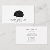 Wilderness Naturalist Wanderführer Visitenkarte (Vorne/Hinten)