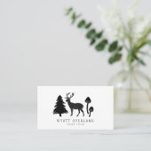 Wilderness Naturalist Wanderführer Visitenkarte (Stehend Vorderseite)