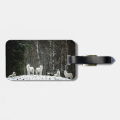 Wilderness Polar Wolf Gepäckanhänger (Rückseite horizontal)