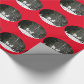 Wilderness Polar Wolf Geschenkpapier (Ecke)