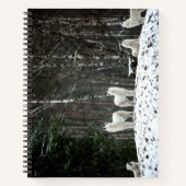 Wilderness Polar Wolf Notizblock (Vorderseite)