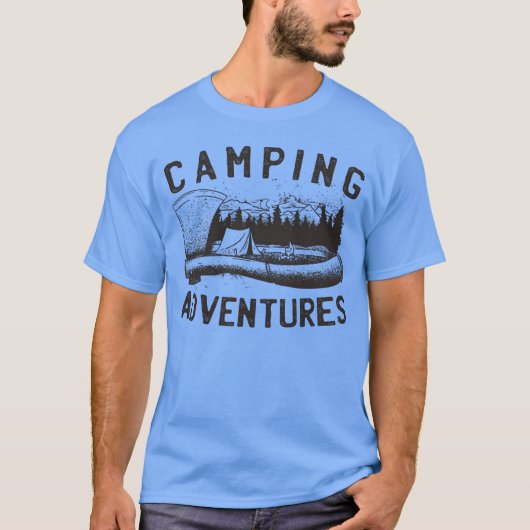Wilderness Ready Camping Ae Freund T-Shirt (Vorderseite)