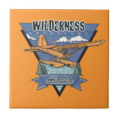 Wilderness Seaplane Adventure Alaska Fliese (Vorderseite)