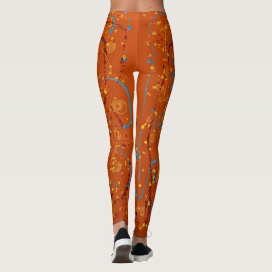 "Wilderness" Spaß Leggings (Rückseite)