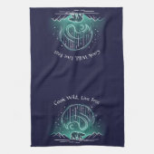 Wilderness Spirit Bear Geschirrtuch (Vertikal)