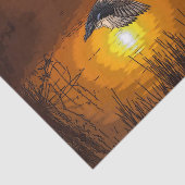 Wilderness Sunset Duck Seidenpapier (Ausschnitt)