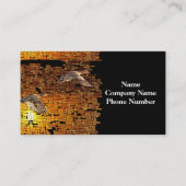 Wilderness Sunset Enten auf Stone Hintergrund Visitenkarte (Vorderseite)