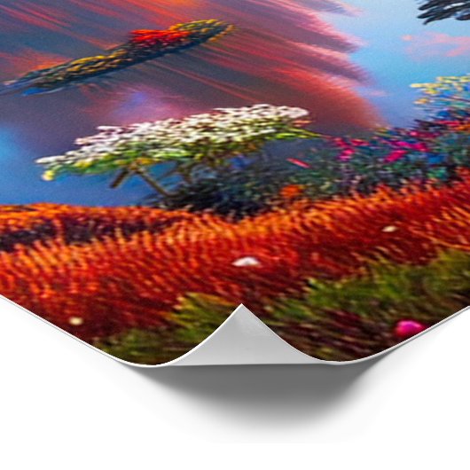 Wilderness Symphony, River's Journey Poster (Ecke)