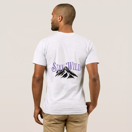 Wilderness-T - Shirt (Schwarz voll)