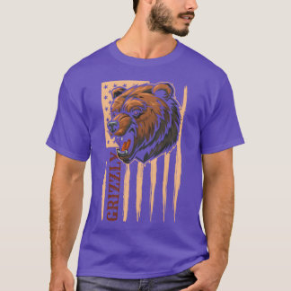 Wilderness-Tier Grizzly-Hibernationsfreunde T-Shirt