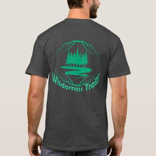 Wilderness Trails Graphic with SVG Control T-Shirt (Rückseite)