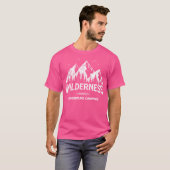 Wilderness und Gebirge Camping Abenteuer im Freien T-Shirt (Vorne ganz)