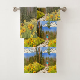 Wilderness Wandern Badhandtuch Set