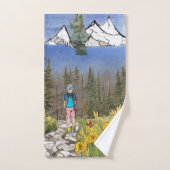 Wilderness Wandern Badhandtuch Set (Handtuch)