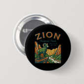Wilderness Wandern Camping Zion Nationalpark Button (Vorne & Hinten)