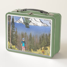 Wilderness Wandern Metall Brotdose