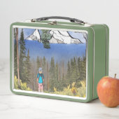 Wilderness Wandern Metall Brotdose (Beispiel)