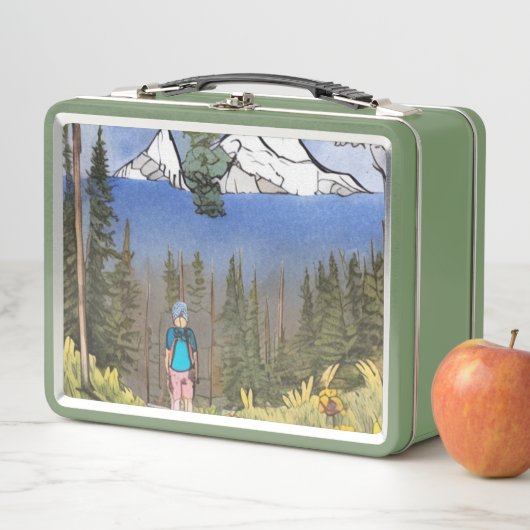 Wilderness Wandern Metall Brotdose (Beispiel)