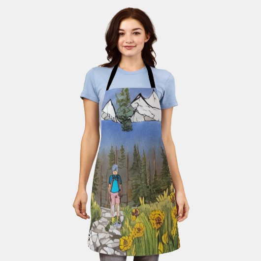 Wilderness Wandern Schürze (Getragen)