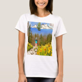 Wilderness Wandern T-Shirt (Vorderseite)