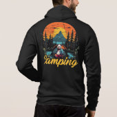 Wilderness Whisper – The Camping Bear Adven Hoodie (Rückseite)